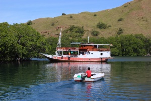 Our boat in Komodo NP